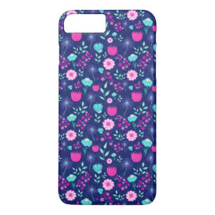 Niedlicher Blumenhintergrund Case-Mate iPhone Hülle