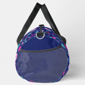 Niedlicher Blumenhintergrund Duffle Bag (Rechts)