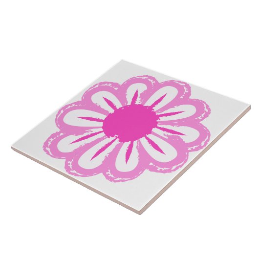 Niedlicher Blumenhintergrund Fliese (Seite)