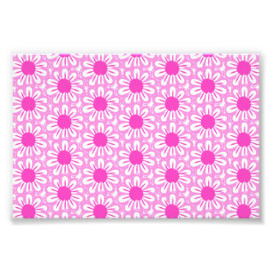 Niedlicher Blumenhintergrund Fotodruck