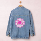 Niedlicher Blumenhintergrund Jeansjacke (Hangar)