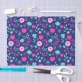 Niedlicher Blumenhintergrund Seidenpapier (Handwerk)