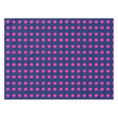 Niedlicher Blumenhintergrund Tischdecke (Vorderseite (Horizontal))