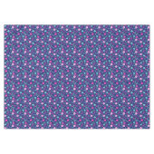 Niedlicher Blumenhintergrund Tischdecke (Vorderseite (Horizontal))