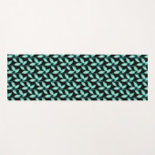 Niedlicher Blumenhintergrund Yogamatte (Vorderseite (Horizontal))