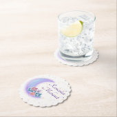 Niedlicher Blumenkreszent Islamischer Ramadan Muba Untersetzer (Vor Ort)