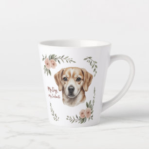 Niedlicher Blumenstrauß-Lover-Cup Milchtasse
