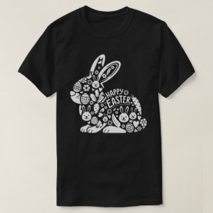 Niedlicher Blumenstrauß Ostern T - Shirt für Fraue