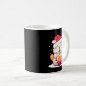 Niedlicher Boba Milk Bubble Tee Weihnachten Weihna Kaffeetasse (VorderseiteRechts)