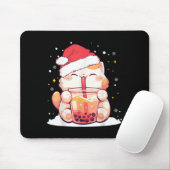 Niedlicher Boba Milk Bubble Tee Weihnachten Weihna Mousepad (Mit Mouse)