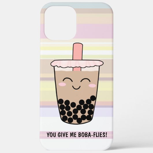 Niedlicher Boba Milk Tee Pub Case-Mate iPhone Hülle (Rückseite)