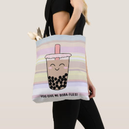Niedlicher Boba Milk Tee Pub Tasche