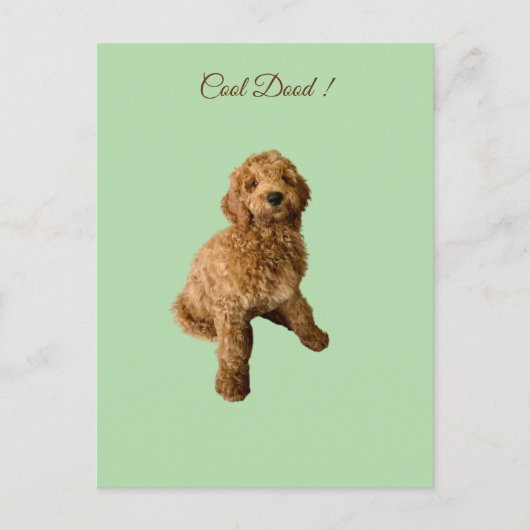 Niedlicher Boden Postkarte (Vorderseite)