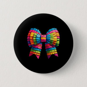 Niedlicher Bogen Coquette Lustiger Cinco De Mayo M Button