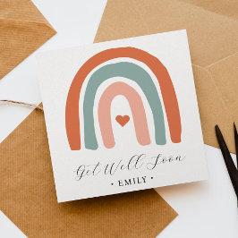 Niedlicher Boho Regenbogen wird bald gut