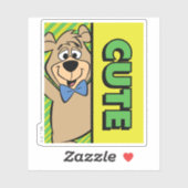 Niedlicher Boo-Boo-Bär Aufkleber (Blatt)