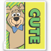 Niedlicher Boo-Boo-Bär Aufkleber (Vorderseite)