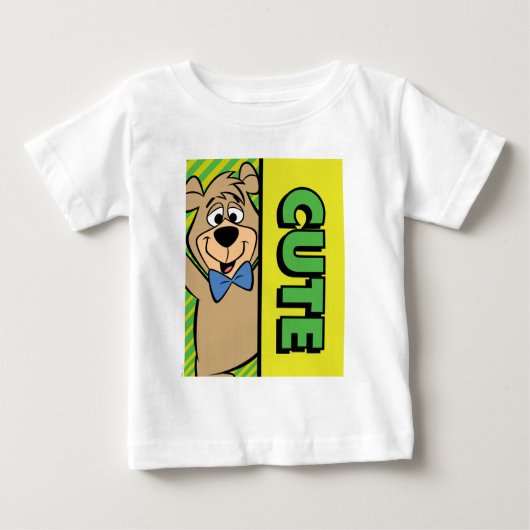 Niedlicher Boo-Boo-Bär Baby T-shirt (Vorderseite)