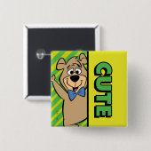 Niedlicher Boo-Boo-Bär Button (Vorne & Hinten)