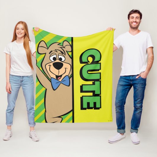 Niedlicher Boo-Boo-Bär Fleecedecke (Beispiel)