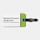 Niedlicher Boo-Boo-Bär Gepäckanhänger (Rückseite horizontal)