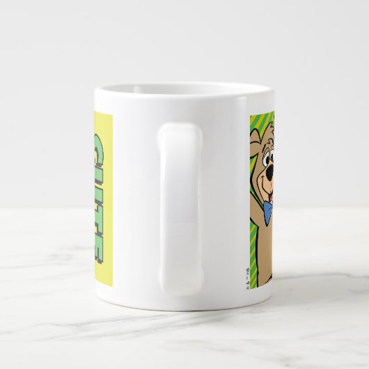Niedlicher Boo-Boo-Bär Jumbo-Tasse (Rückseite)