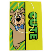 Niedlicher Boo-Boo-Bär Mittlere Geschenktüte (Vorderseite)