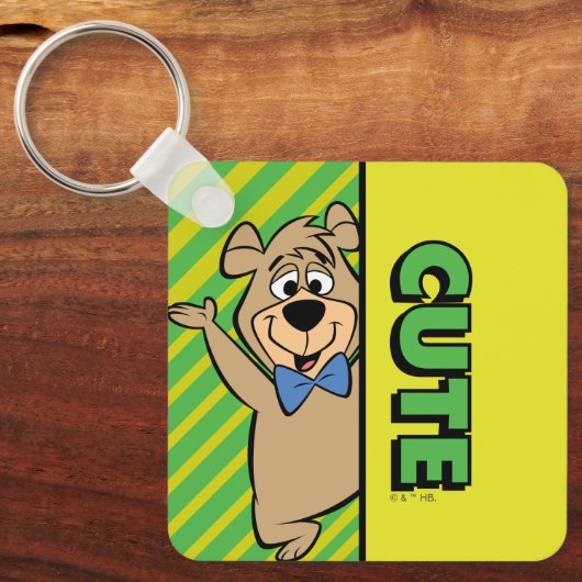 Niedlicher Boo-Boo-Bär Schlüsselanhänger (Vorderseite)