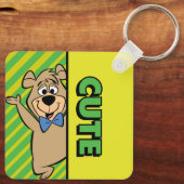 Niedlicher Boo-Boo-Bär Schlüsselanhänger (Rückseite)