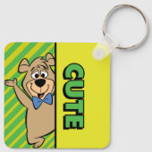 Niedlicher Boo-Boo-Bär Schlüsselanhänger (Rückseite)