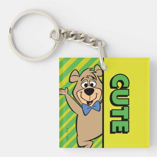 Niedlicher Boo-Boo-Bär Schlüsselanhänger (Vorderseite)