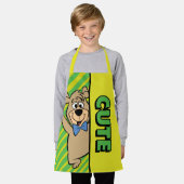 Niedlicher Boo-Boo-Bär Schürze (Getragen)