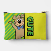 Niedlicher Boo-Boo-Bär Zubehörtasche (Rückseite)