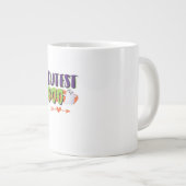 Niedlicher Boo Halloween Funny Lässig Jumbo-Tasse (Vorderseite Rechts)