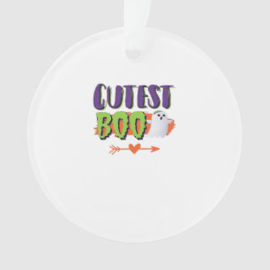Niedlicher Boo Halloween Funny Lässig Ornament