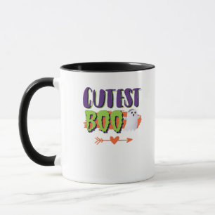 Niedlicher Boo Halloween Funny Lässig Tasse