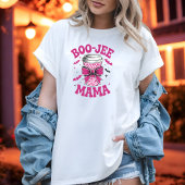 Niedlicher Boo-Jee Mama Pink Cup mit Fledermäusen T-Shirt