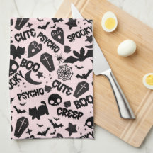 Niedlicher Boo Spooky Psycho Pink Fun Halloween