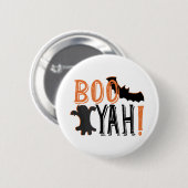 niedlicher Booyah-halloween Button (Vorne & Hinten)