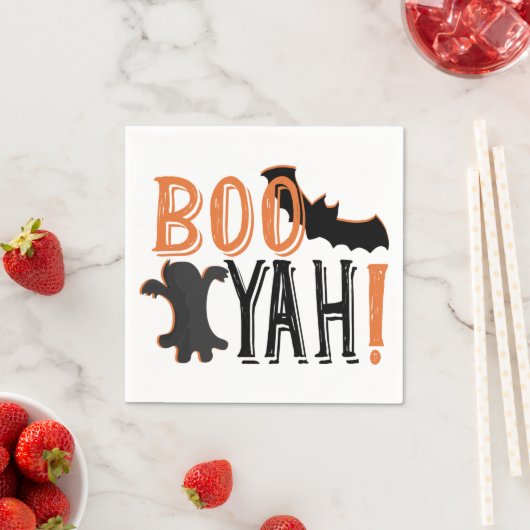 niedlicher Booyah-halloween Serviette (Beispiel)