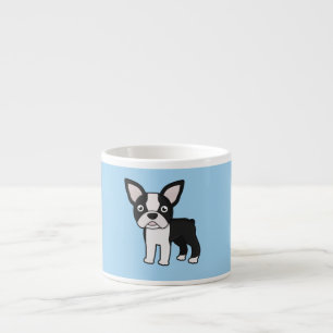 Niedlicher Boston-Terrier Espressotasse