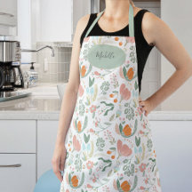 Niedlicher botanischer Pastellblumenmuster individ