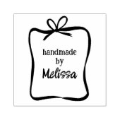 Niedlicher BOW-Rahmen-CUSTOM Hinzufügen eines eige Gummistempel (Prägung)