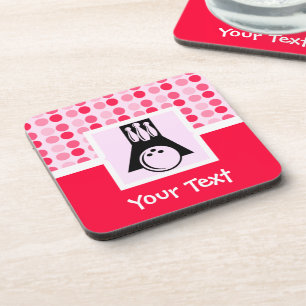 Niedlicher Bowling Getränkeuntersetzer