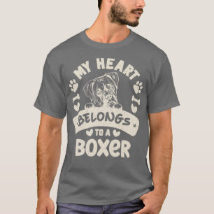 Niedlicher Boxer Hund 2 T-Shirt