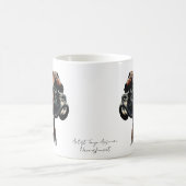 Niedlicher Boxer personalisieren Kaffeetasse (Mittel)
