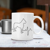 Niedlicher Boxerhund Kaffeetasse