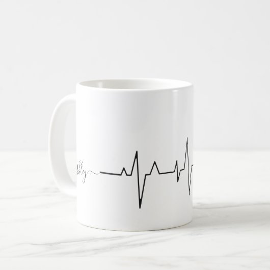 Niedlicher Boxerhund Kaffeetasse (Vorderseite Links)