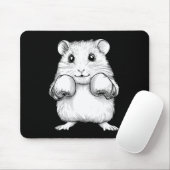 Niedlicher Boxhammer Mousepad (Mit Mouse)