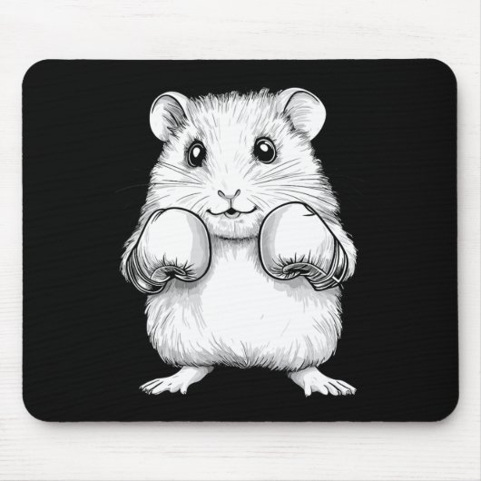 Niedlicher Boxhammer Mousepad (Vorne)